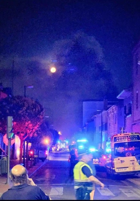 Hallan muerta a una mujer tras la explosión de un edificio en Valladolid Hallan muerta a una mujer tras la explosión de un edificio en Valladolid