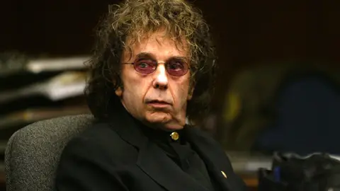 El productor Phil Spector El productor Phil Spector