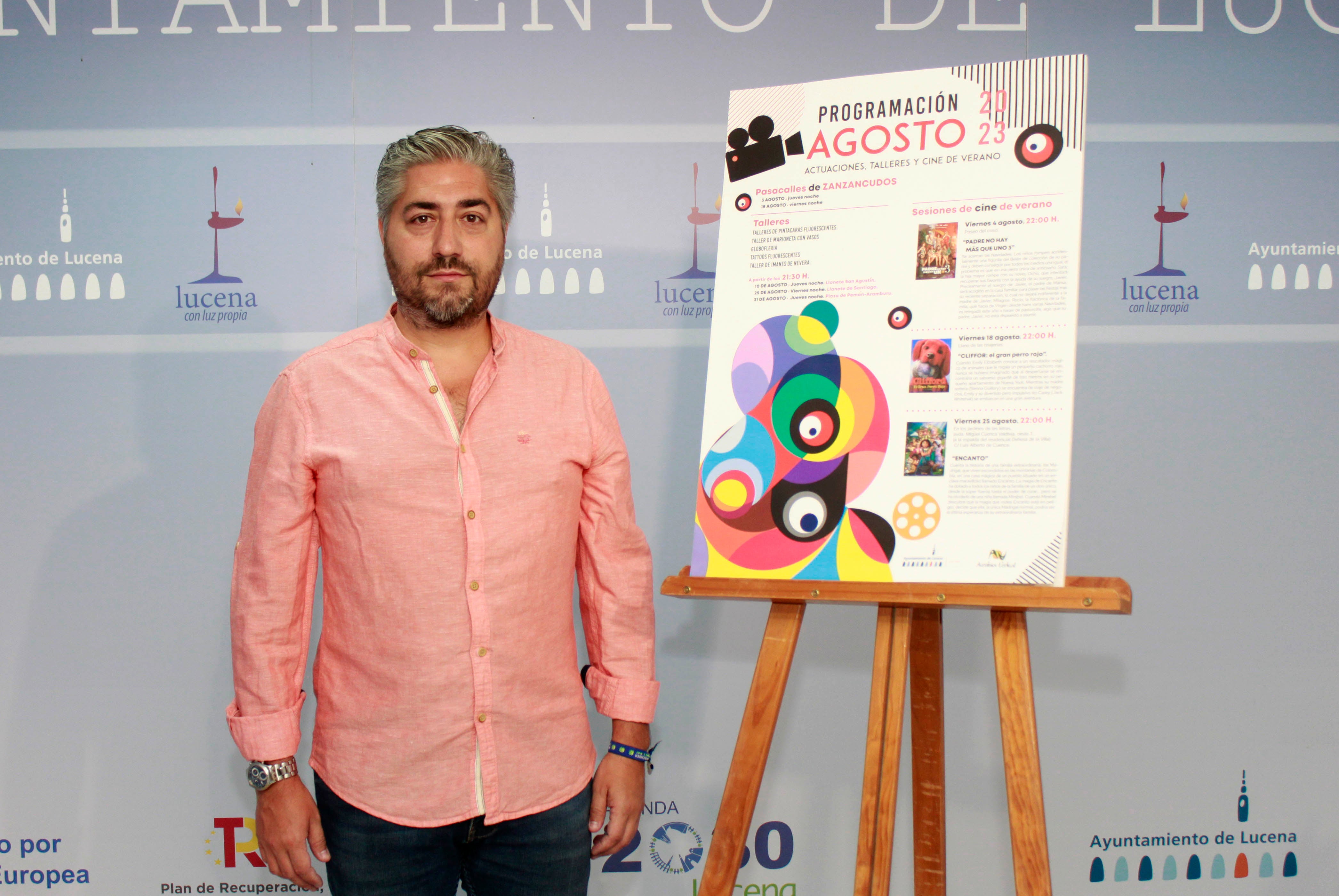 El Ayuntamiento de Lucena estrena una agenda cultural en el mes de agosto El Ayuntamiento de Lucena estrena una agenda cultural en el mes de agosto