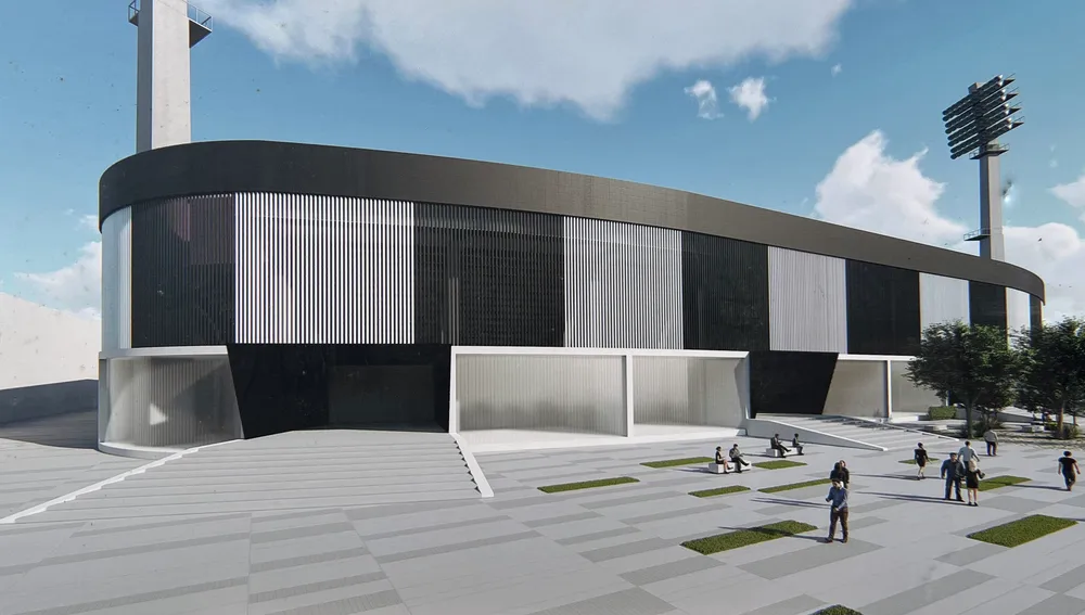 Proyecto del nuevo Estadio Municipal de Castalia 