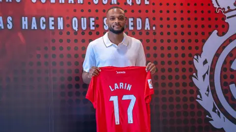 Cyle Larin, delantero del Real Mallorca Cyle Larin, delantero del Real Mallorca