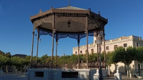 Quiosco de la M&uacute;sica de la Plaza de Cervantes de Alcal&aacute; de Henares