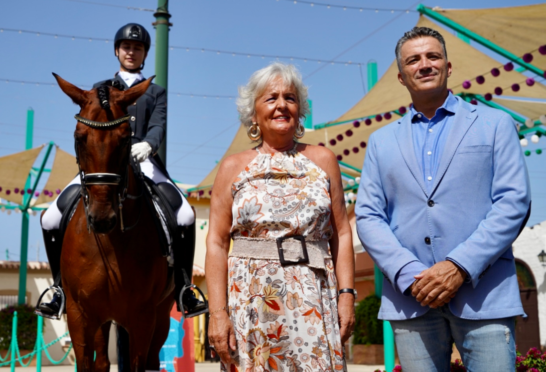 Últimos preparativos en el Cortijo de Torres para la Feria de Málaga Últimos preparativos en el Cortijo de Torres para la Feria de Málaga