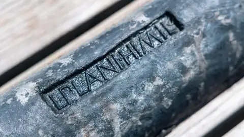 lingote plomo cullera lingote plomo cullera