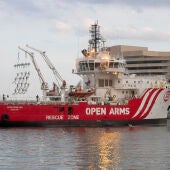 Imagen de archivo del barco de la ONG española Open Arms. 