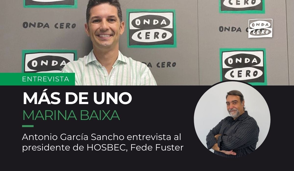 Fede Fuster, presidente de HOSBEC: "vamos a llenar este puente de la Asunción" Fede Fuster, presidente de HOSBEC: "vamos a llenar este puente de la Asunción"