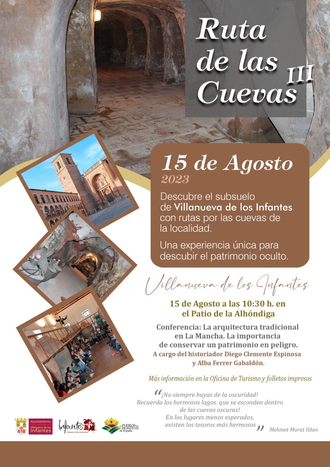 Alba Ferrer Gabaldón fue la precursora de la Ruta de las Cuevas de Villanueva de los Infantes Alba Ferrer Gabaldón fue la precursora de la Ruta de las Cuevas de Villanueva de los Infantes