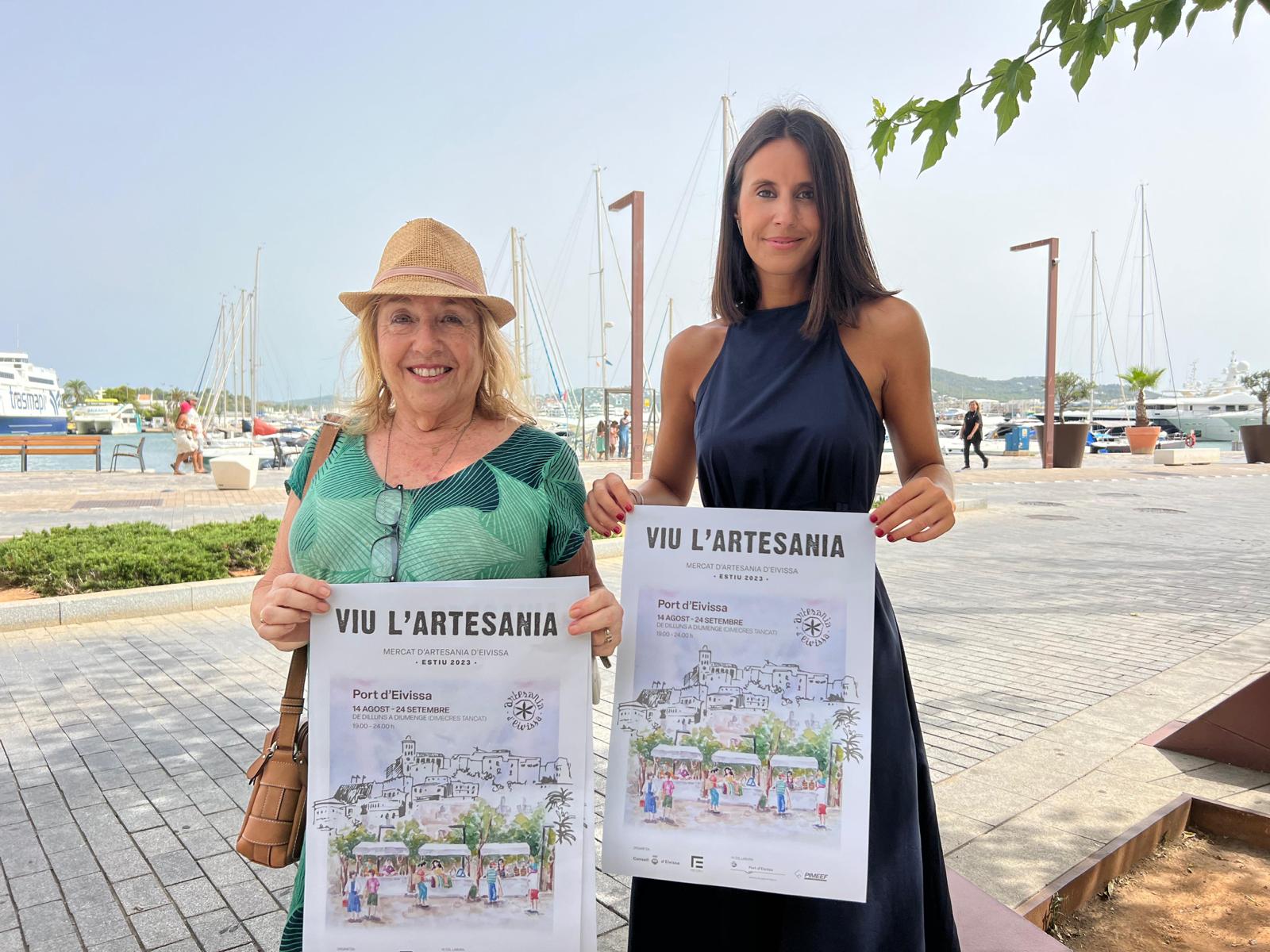 Vuelve el mercado 'Vive la artesanía' en el Puerto de Eivissa con 20 artesanos Vuelve el mercado 'Vive la artesanía' en el Puerto de Eivissa con 20 artesanos