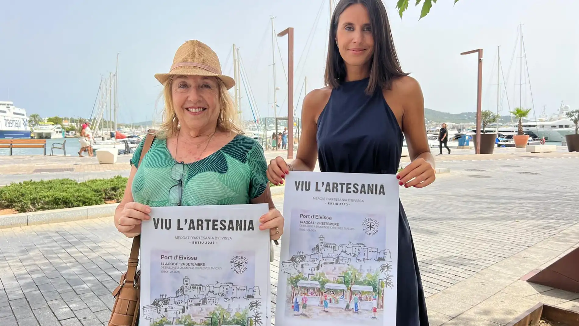 Vuelve el mercado 'Vive la artesanía' en el Puerto de Eivissa con 20 artesanos