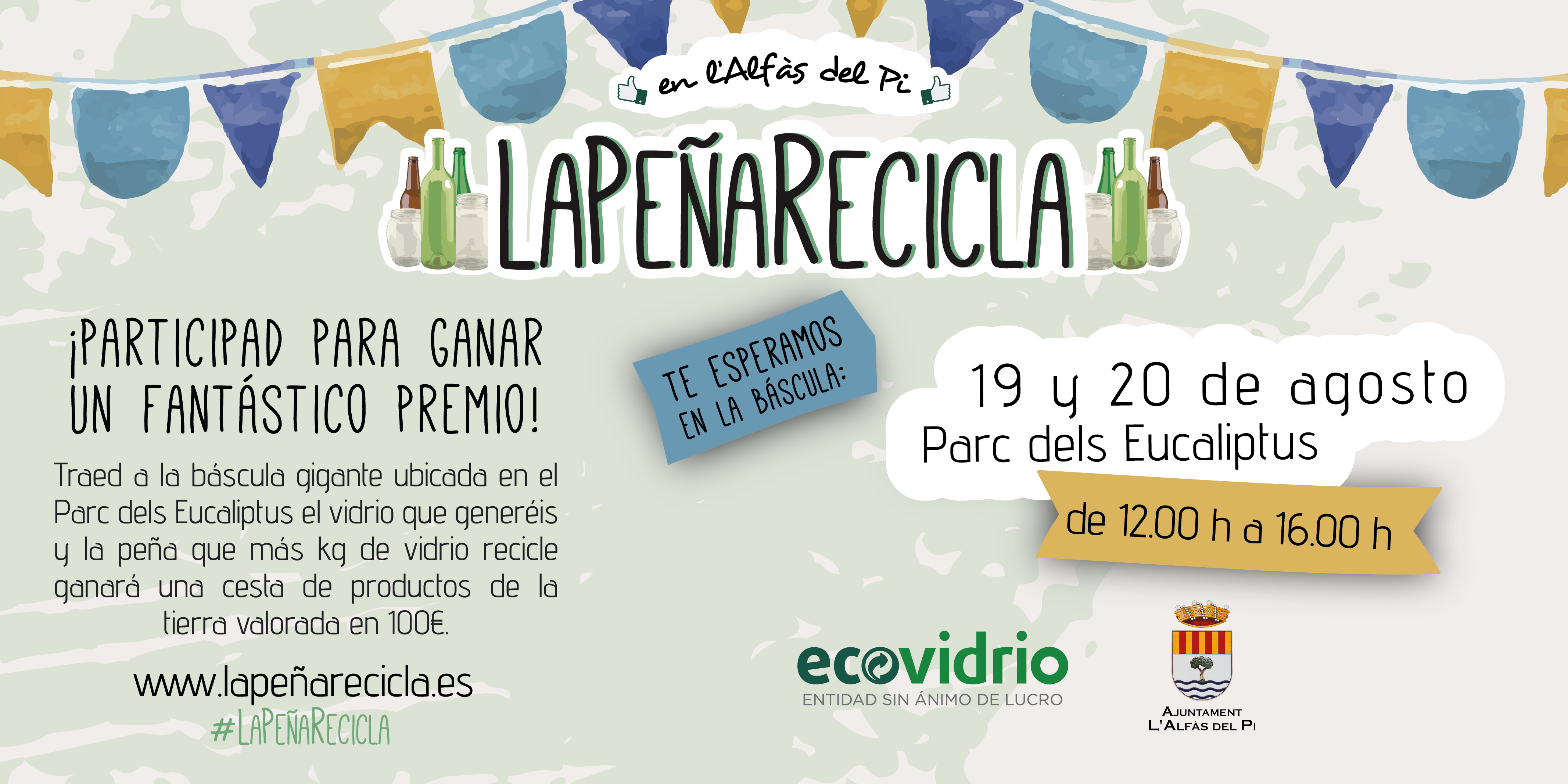 L’Alfàs acogerá en las Fiestas de l’Albir una campaña de reciclaje L’Alfàs acogerá en las Fiestas de l’Albir una campaña de reciclaje