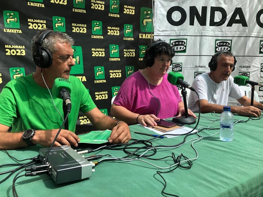 Entrevista con el edil de Fiestas y el Mayoral de la penya l'Aixeta Entrevista con el edil de Fiestas y el Mayoral de la penya l'Aixeta