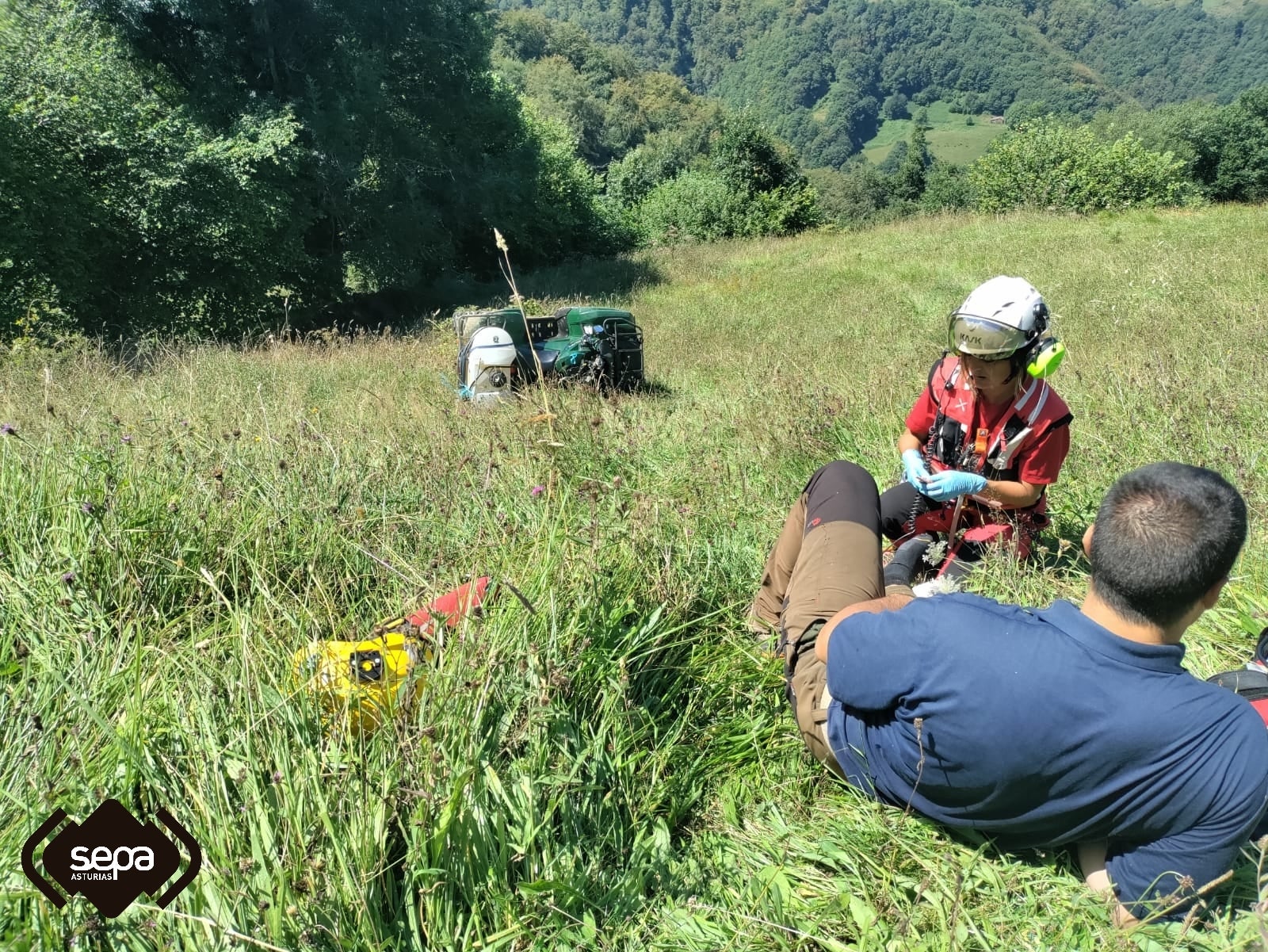 Fallece el piloto de un quad en Cangas del Narcea Fallece el piloto de un quad en Cangas del Narcea