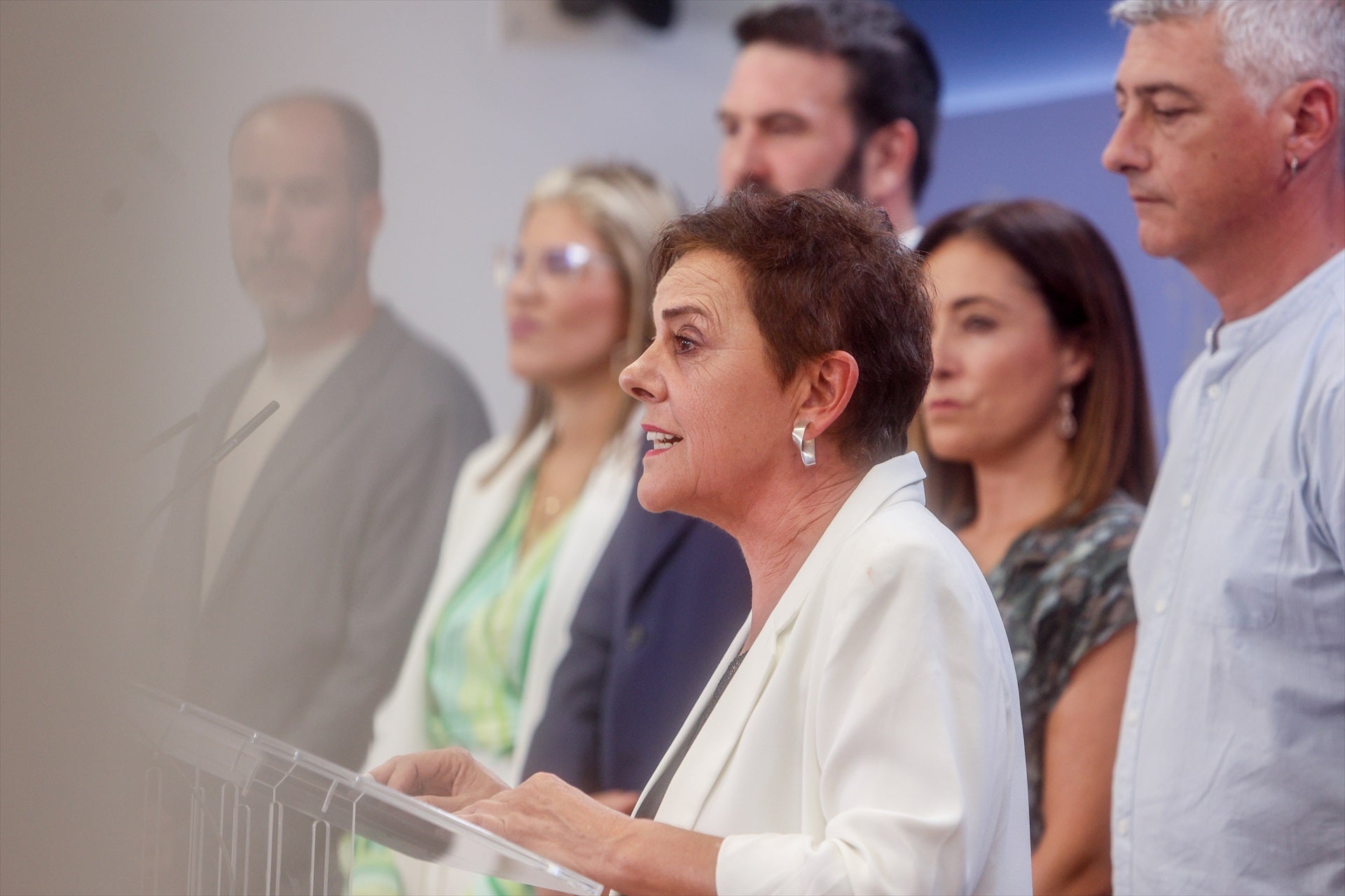 Bildu revela que las negociaciones con el PSOE van "bien encaminadas" y descarta que el PNV presida la Mesa del Congreso Bildu revela que las negociaciones con el PSOE van "bien encaminadas" y descarta que el PNV presida la Mesa del Congreso