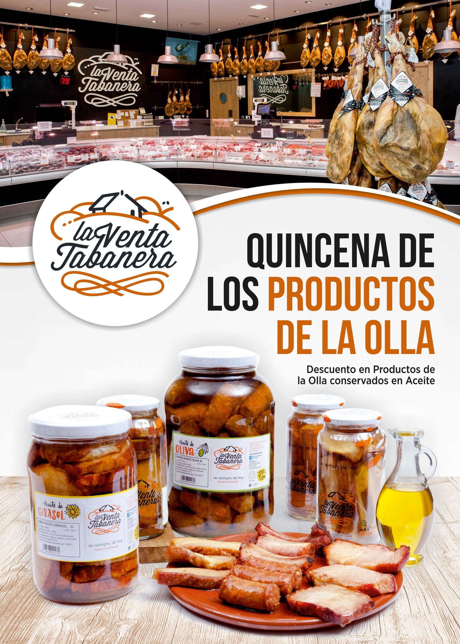 La Venta Tabanera ofrece sus productos a precios especiales estos días para peñas, familias y grupos La Venta Tabanera ofrece sus productos a precios especiales estos días para peñas, familias y grupos