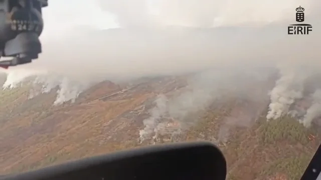 CANARIAS | INCENDIO FORESTAL EN TENERIFE CANARIAS | INCENDIO FORESTAL EN TENERIFE