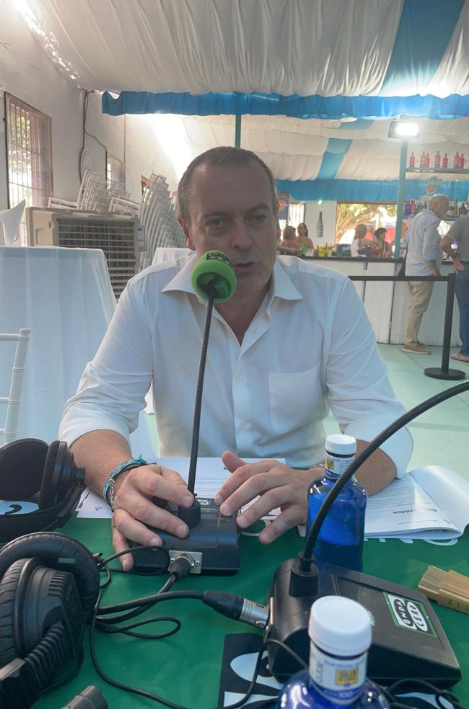 Francisco Ramos, el maestro de las operaciones, hace parada en Onda Cero Málaga e invita a todos los malagueños a la Caseta El Malaguita Francisco Ramos, el maestro de las operaciones, hace parada en Onda Cero Málaga e invita a todos los malagueños a la Caseta El Malaguita