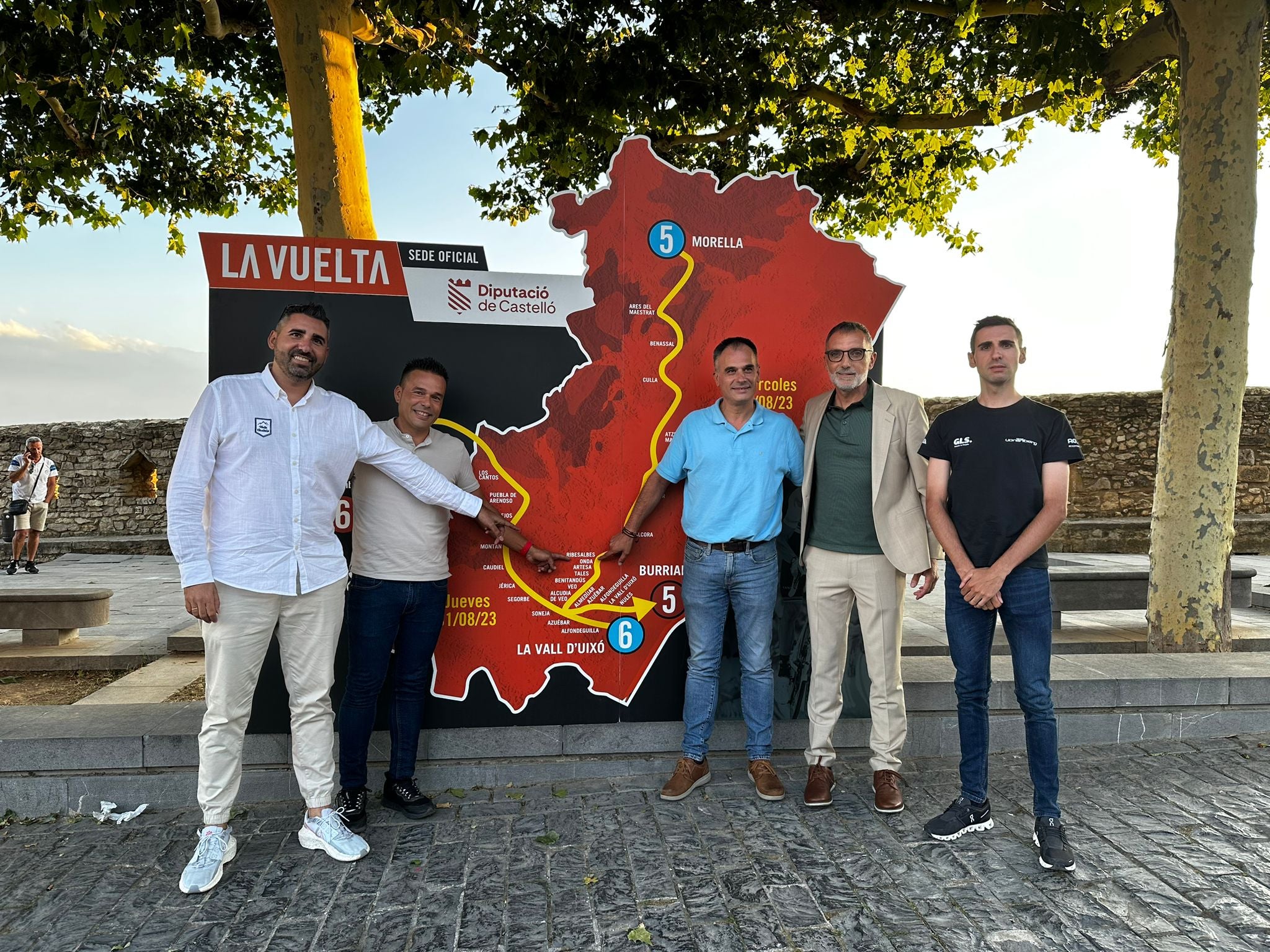 La quinta etapa de la Vuelta Ciclista a España pasará por Onda el 30 de agosto La quinta etapa de la Vuelta Ciclista a España pasará por Onda el 30 de agosto