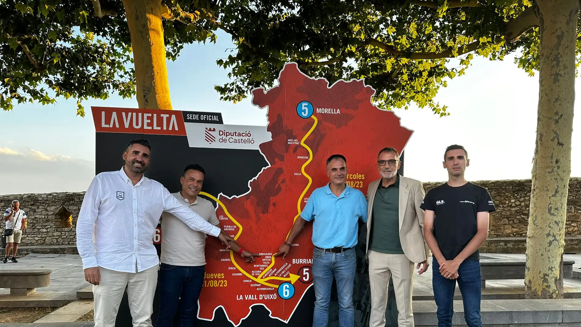 La quinta etapa de la Vuelta Ciclista a España pasará por Onda el 30 de agosto 