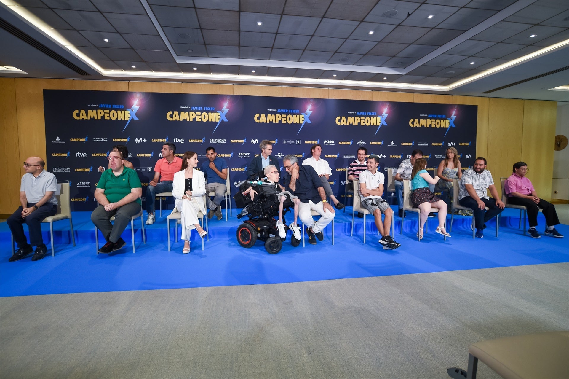 Javier Fesser: "El protagonista de 'CampeoneX' es el equipo" Javier Fesser: "El protagonista de 'CampeoneX' es el equipo"