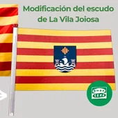 El escudo de La Vila pierde su corona en la versión histórica El escudo de La Vila pierde su corona en la versión histórica