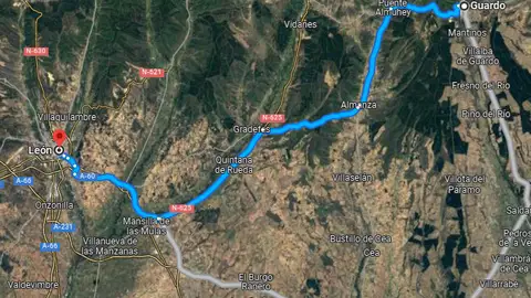 Guardo y León más cerca .