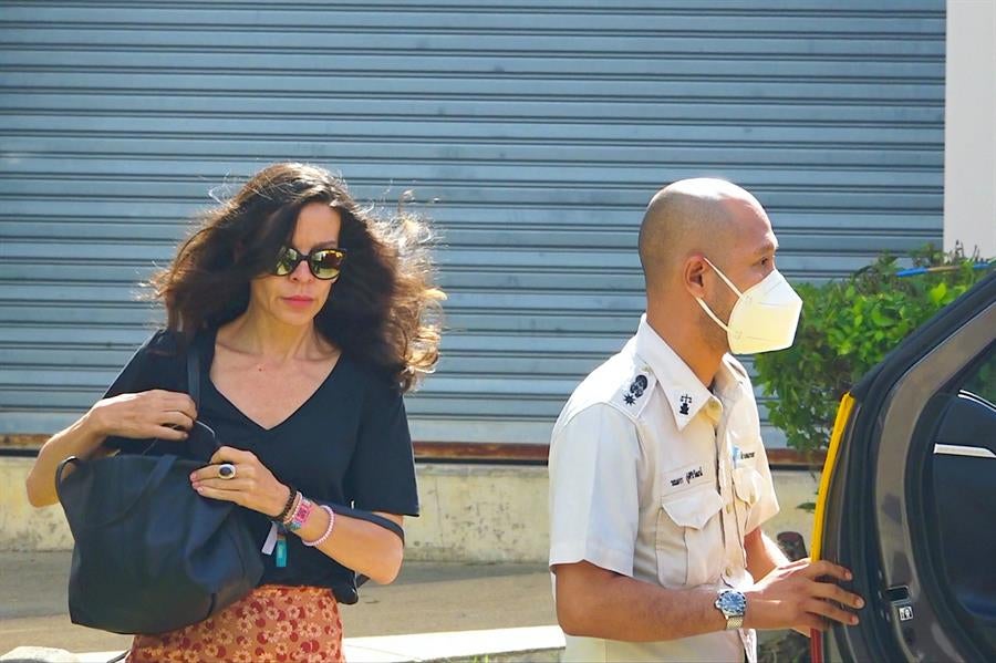 La madre de Daniel Sancho, Silvia Bronchalo, visita de nuevo a su hijo en prisión aunque no se han podido tocar La madre de Daniel Sancho, Silvia Bronchalo, visita de nuevo a su hijo en prisión aunque no se han podido tocar