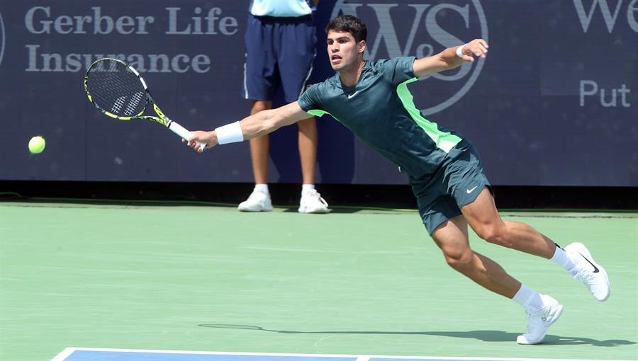 Alcaraz sufre para meterse en semis de Cincinnati Alcaraz sufre para meterse en semis de Cincinnati