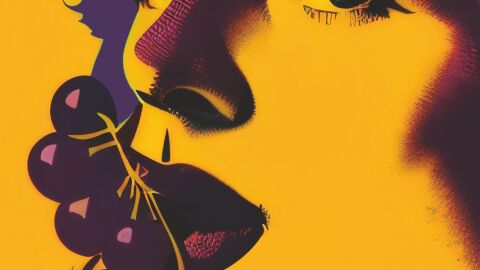 Cartel de las LXX Fiestas de la Vendimia y el Vino de Valdepe&ntilde;as