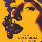 Cartel de las LXX Fiestas de la Vendimia y el Vino de Valdepeñas