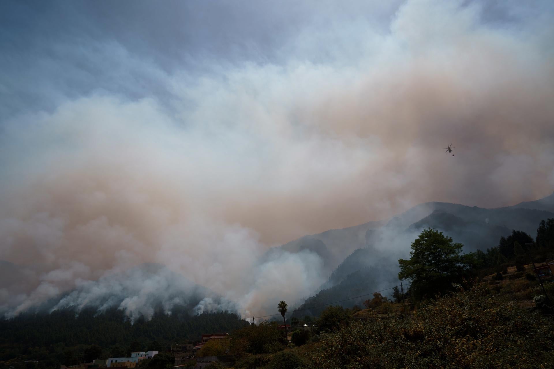 Ordenan la evacuación de 5 municipios más del norte de Tenerife. El incendio avanza sin control Ordenan la evacuación de 5 municipios más del norte de Tenerife. El incendio avanza sin control
