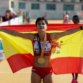 La española María Pérez se proclama campeona del mundo de 20 kilómetros marcha