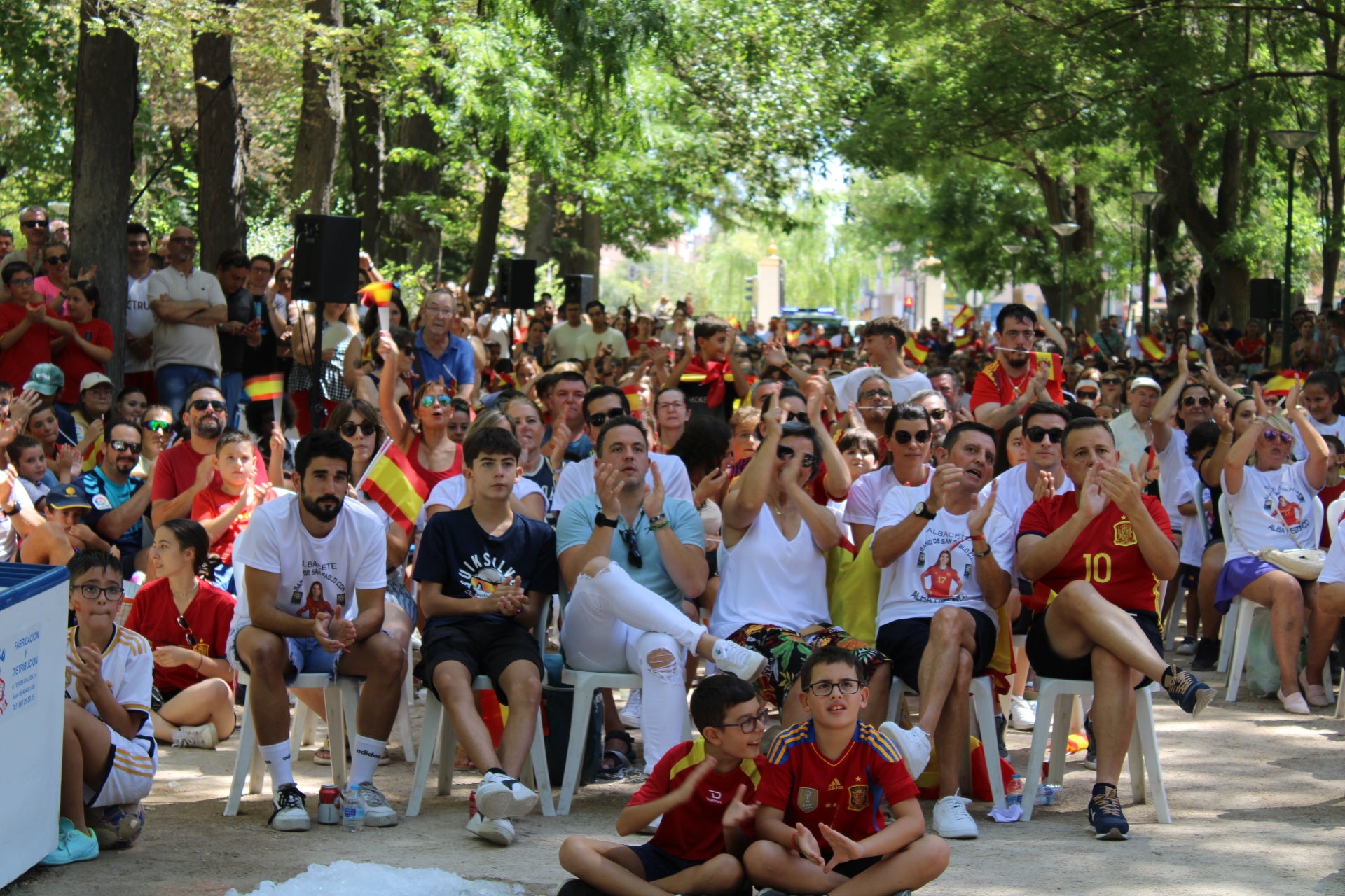 Albacete vibra con la selección y on Alba Redondo en la victoria de la selección Albacete vibra con la selección y on Alba Redondo en la victoria de la selección
