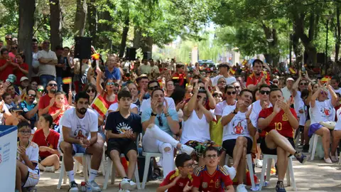 Albacete vibra con la selección y on Alba Redondo en la victoria de la selección Albacete vibra con la selección y on Alba Redondo en la victoria de la selección