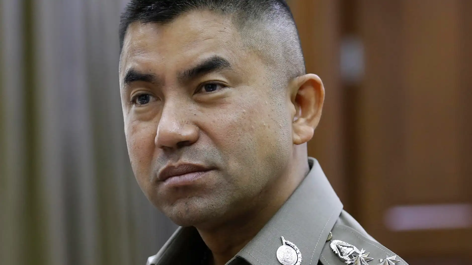 Surachate "Big Joke" Hakparn, número dos de la policía tailandesa 