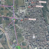 Plano desvío Carlet Plano desvío Carlet