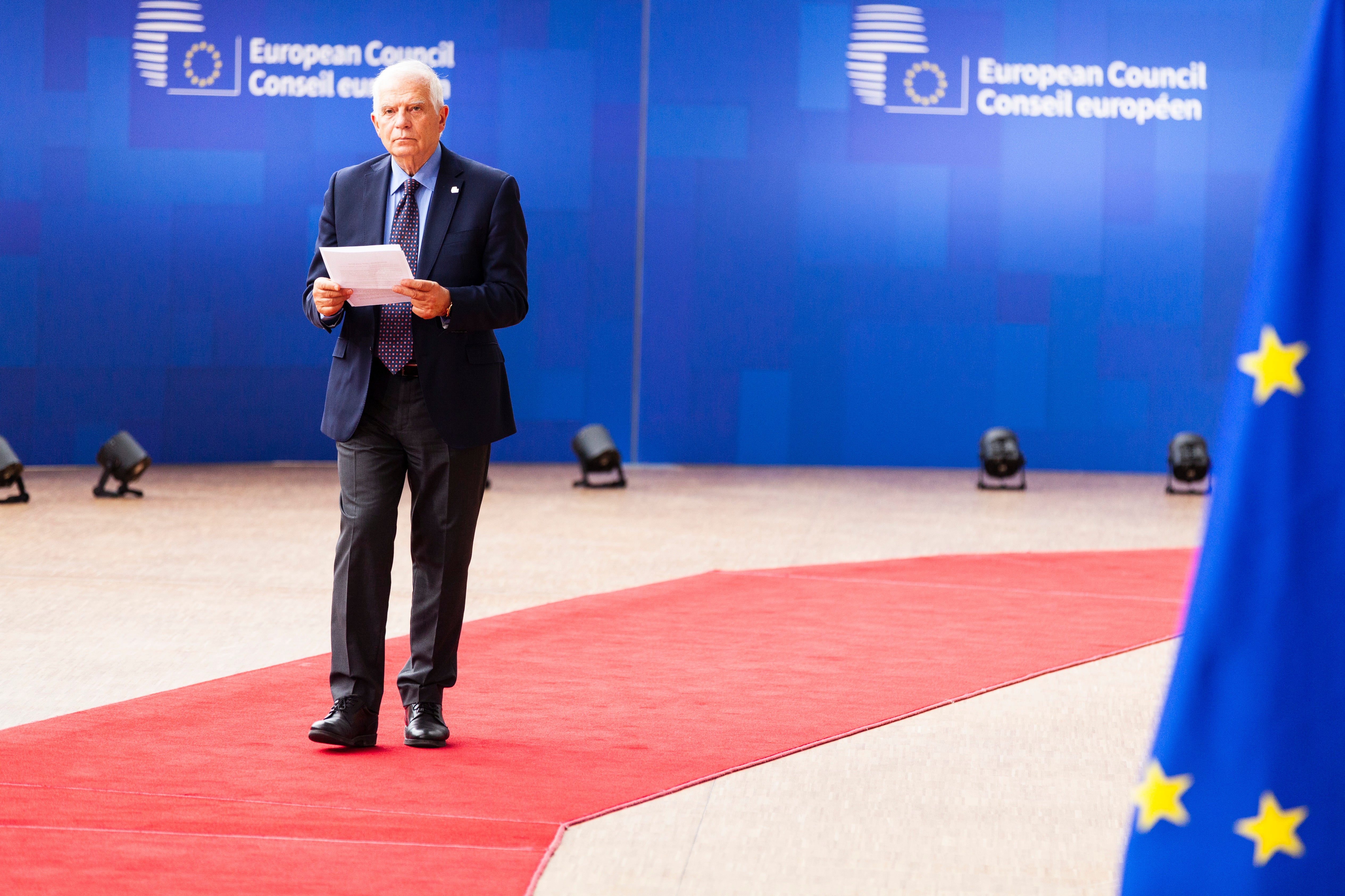 Josep Borrell avanza un encuentro "de alto nivel" sobre la paz en Ucrania, "probablemente" para finales de septiembre Josep Borrell avanza un encuentro "de alto nivel" sobre la paz en Ucrania, "probablemente" para finales de septiembre