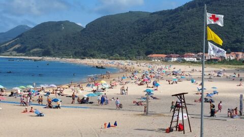 Bandera de medusas - Cruz Roja Cantabria