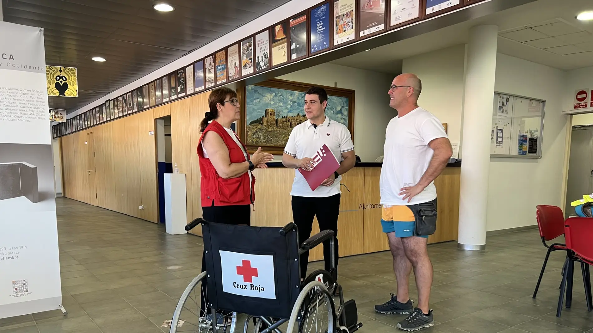 El Museu del Taulell y Cruz Roja trabajan para mejorar la accesiilidad del museo