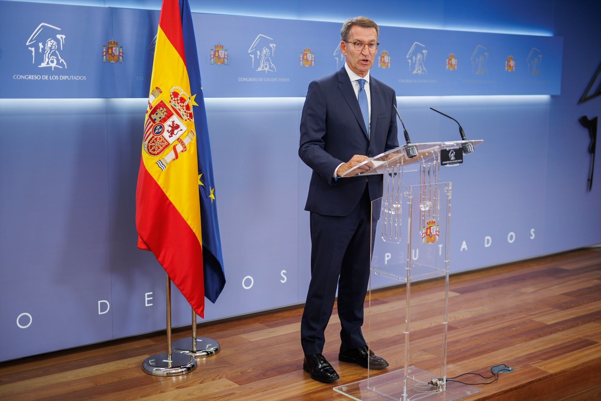 El debate de investidura de Feijóo se celebrará el 26 y 27 de septiembre El debate de investidura de Feijóo se celebrará el 26 y 27 de septiembre