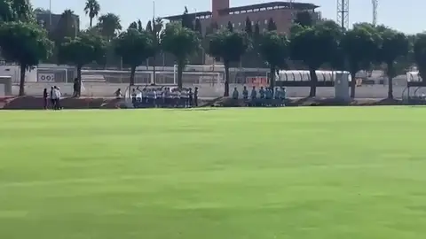 Recibimiento a Enith Salón en la Ciudad Deportiva de Paterna Recibimiento a Enith Salón en la Ciudad Deportiva de Paterna