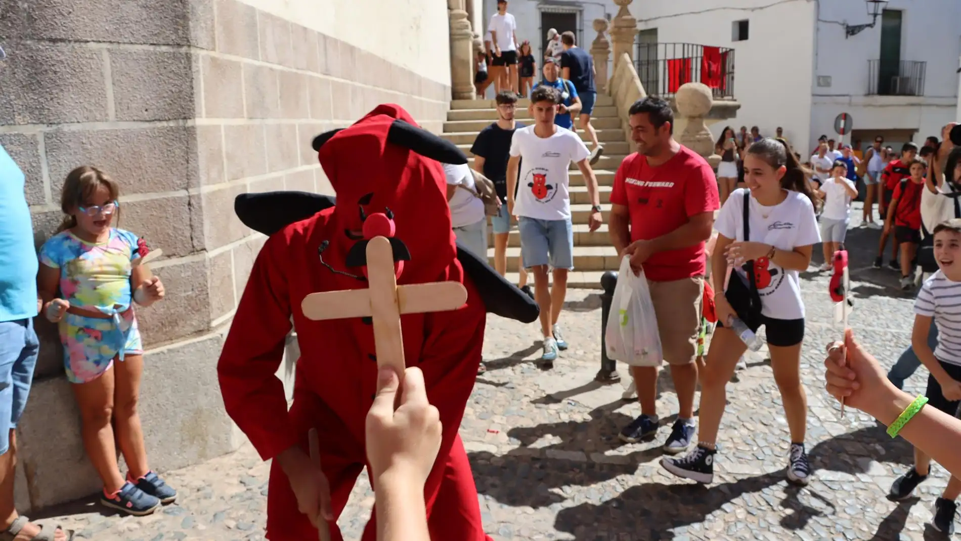 Jerez de los Caballeros revive este miércoles su ancestral 'Salida del diablo'