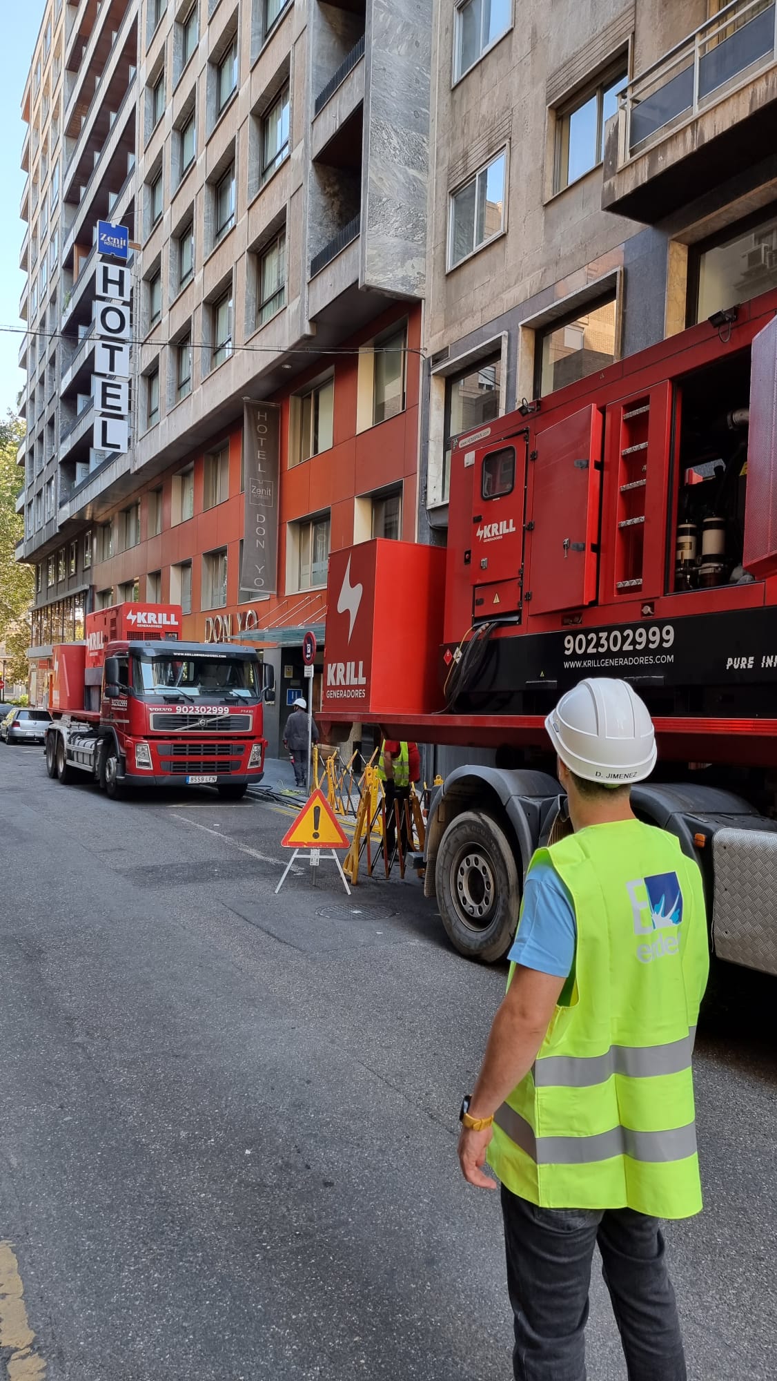 Una avería deja sin luz a 900 clientes de Endesa en el centro de Zaragoza Una avería deja sin luz a 900 clientes de Endesa en el centro de Zaragoza