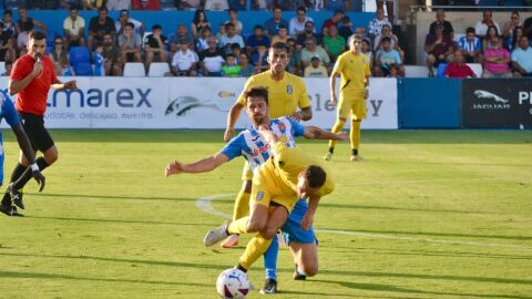 Mario Abenza, jugador del Águilas, durante la pretemporada