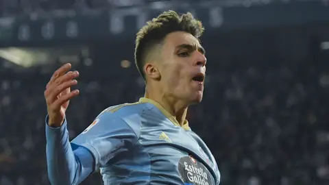 El centrocampista del Celta de Vigo, Gabri Veiga El centrocampista del Celta de Vigo, Gabri Veiga