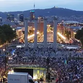 La comunitat ucraïnesa de Barcelona reclama ajuda per Ucraïna La comunitat ucraïnesa de Barcelona reclama ajuda per Ucraïna
