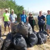 Las patrullas de vigilancia de Calpe recogen 300 kilos de residuos de Las Salinas Las patrullas de vigilancia de Calpe recogen 300 kilos de residuos de Las Salinas