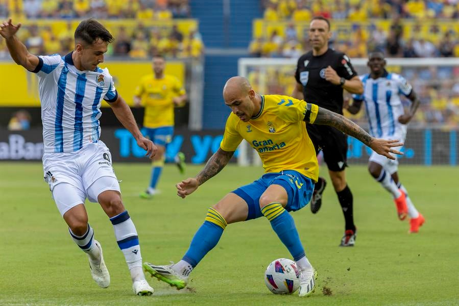 Las Palmas y Real Sociedad siguen sin puntería Las Palmas y Real Sociedad siguen sin puntería