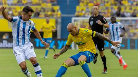Las Palmas y Real Sociedad siguen sin puntería Las Palmas y Real Sociedad siguen sin puntería