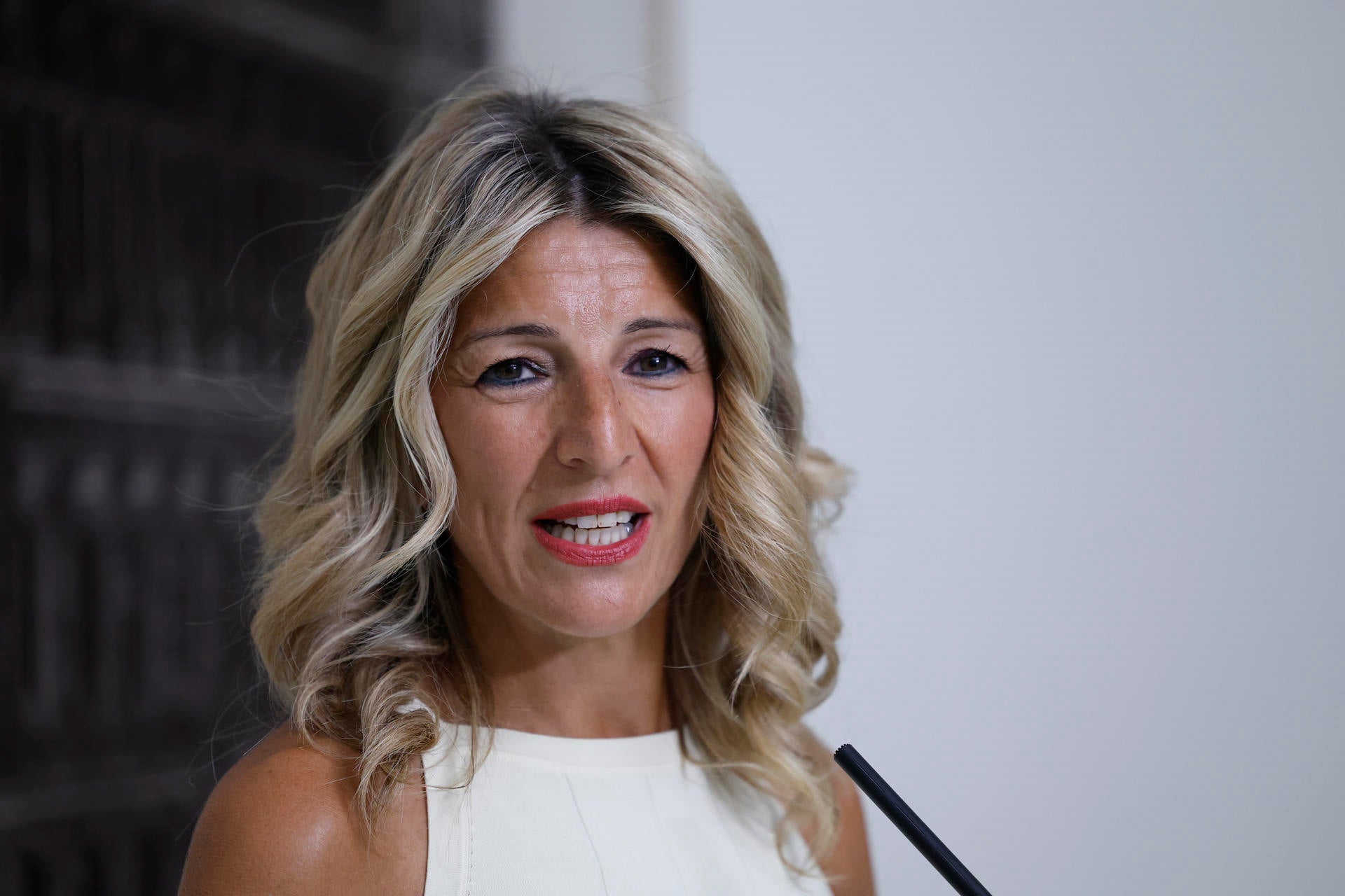 Yolanda Díaz se reunirá este lunes con FUTPRO, AFE y Liga F tras el 'Caso Rubiales' Yolanda Díaz se reunirá este lunes con FUTPRO, AFE y Liga F tras el 'Caso Rubiales'