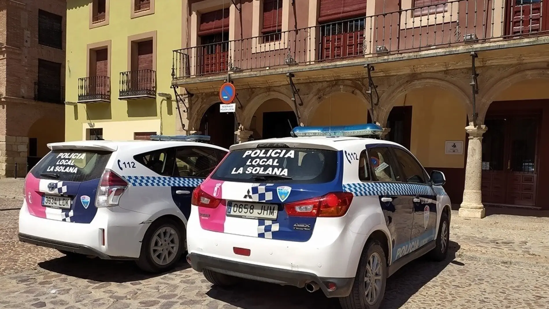 Coches de la Policía Local de La Solana